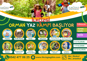 İzmir İlkçizgi Orman Yaz Okulu 2024 Başlıyor!